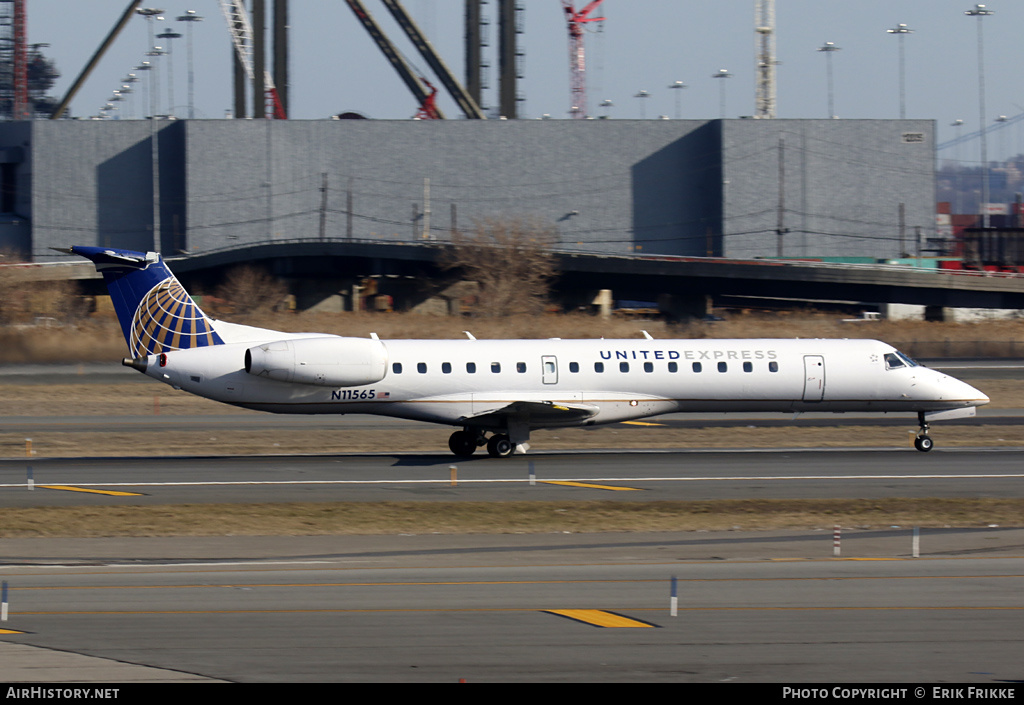 Aircraft Photo of N11565 | Embraer ERJ-145LR (EMB-145LR) | United Express | AirHistory.net #618786