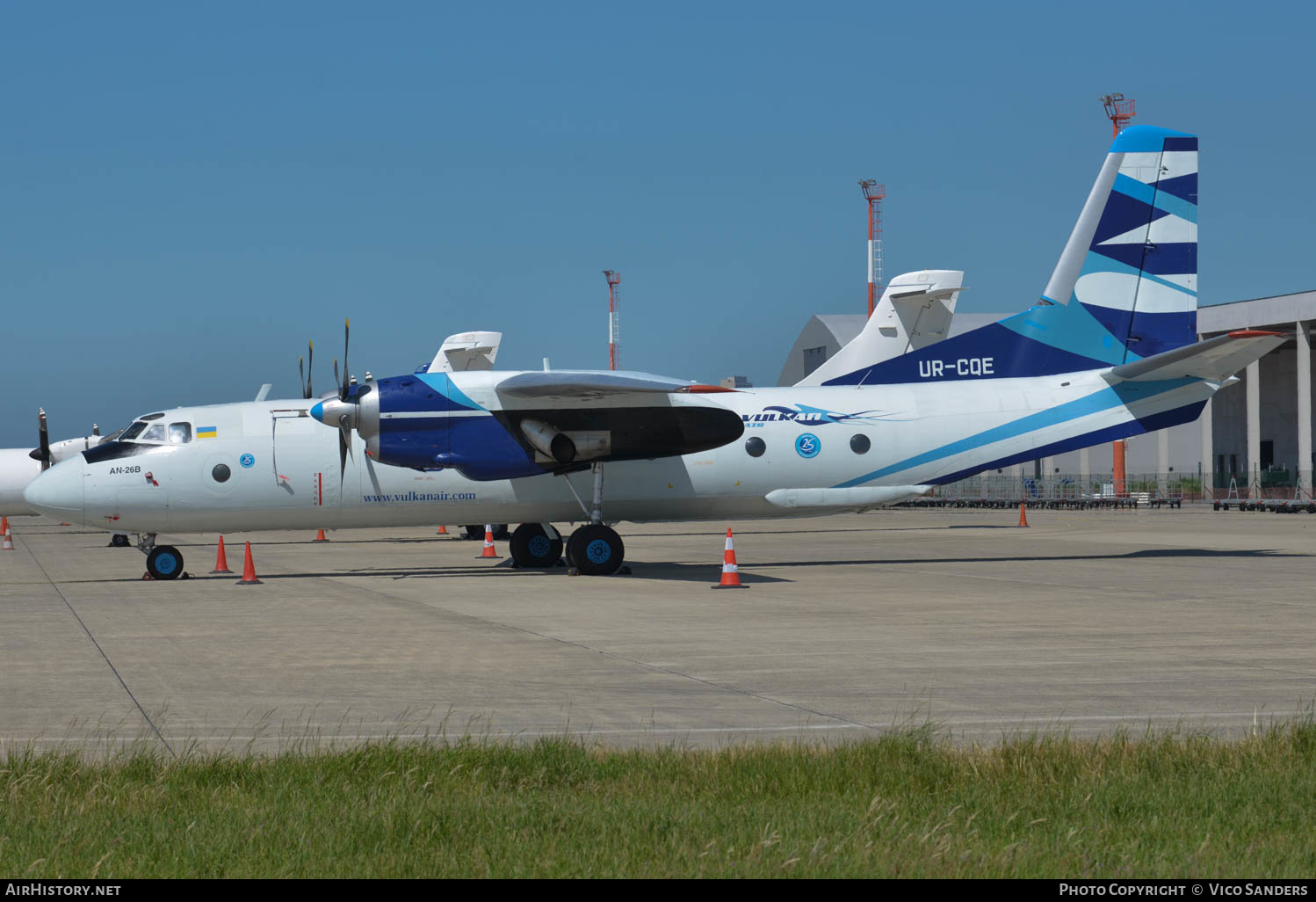 Aircraft Photo of UR-CQE | Antonov An-26B | Vulkan Air | AirHistory.net #618803