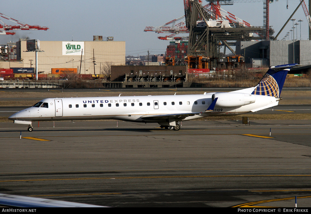 Aircraft Photo of N11109 | Embraer ERJ-145XR (EMB-145XR) | United Express | AirHistory.net #618804