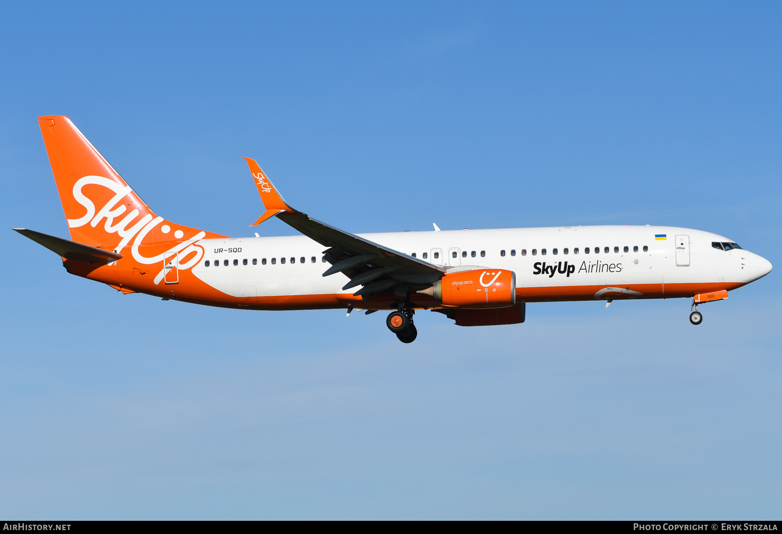 Aircraft Photo of UR-SQO | Boeing 737-82R | SkyUp Airlines | AirHistory.net #618821