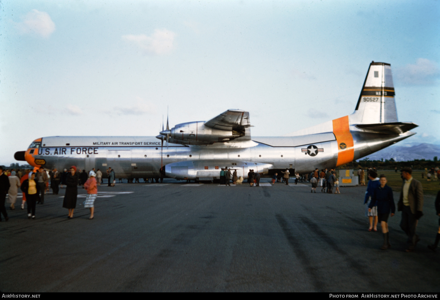 Aircraft Photo of 59-0527 / 90527 | Douglas C-133B Cargomaster | USA - Air Force | AirHistory.net #618827