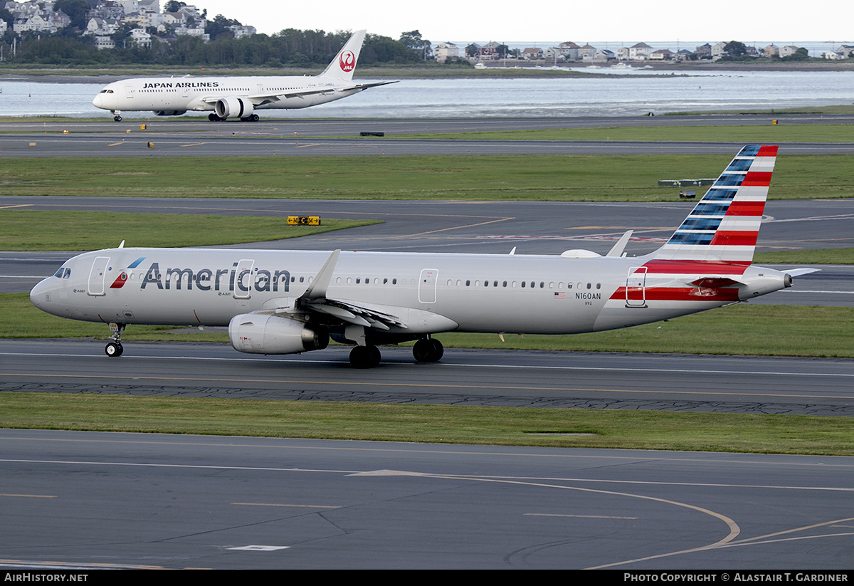 Aircraft Photo of N160AN | Airbus A321-231 | American Airlines | AirHistory.net #618829