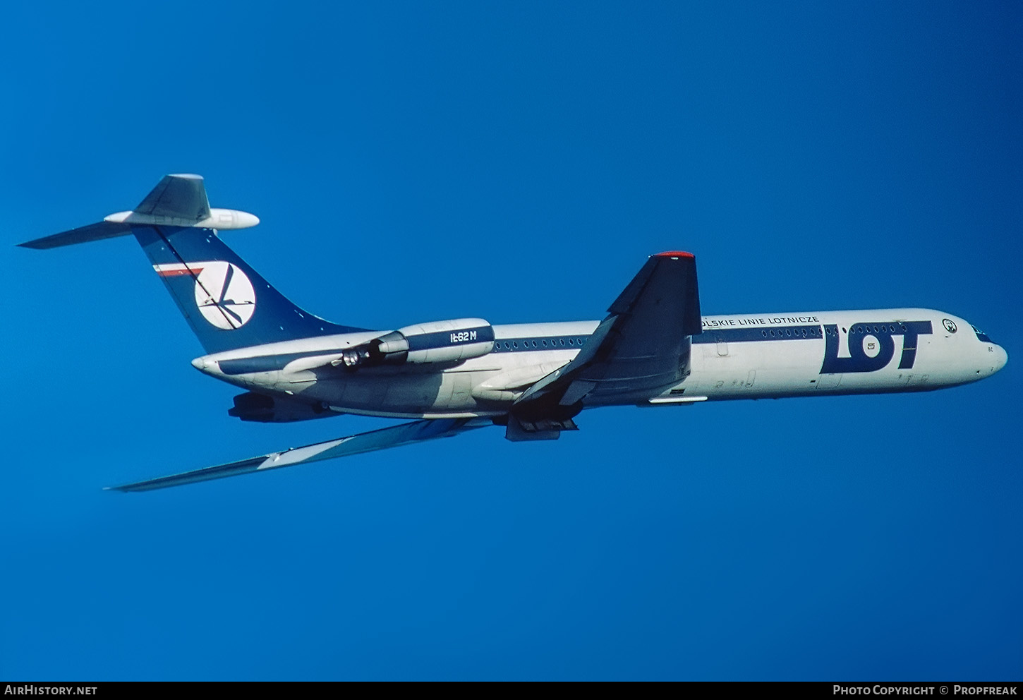 Aircraft Photo of SP-LBC | Ilyushin Il-62M | LOT Polish Airlines - Polskie Linie Lotnicze | AirHistory.net #618852