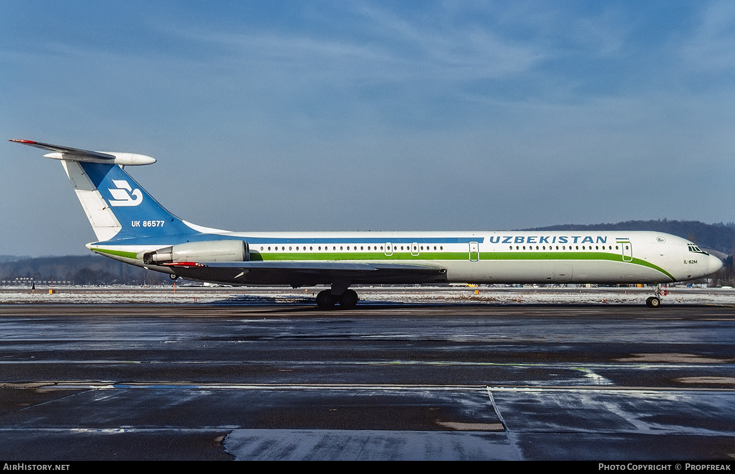 Aircraft Photo of UK-86577 | Ilyushin Il-62M | Uzbekistan Airways | AirHistory.net #618860