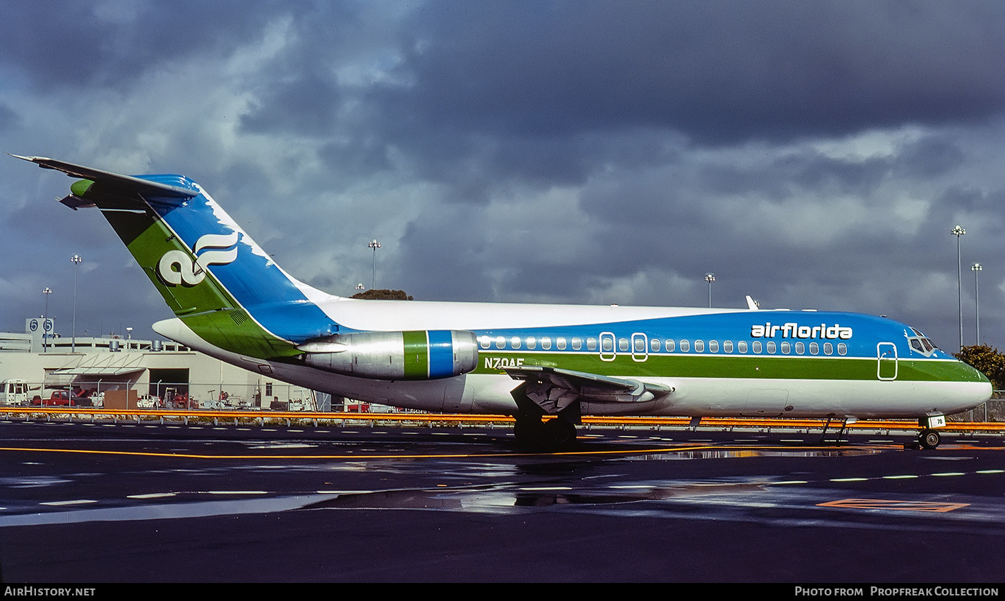 Aircraft Photo of N70AF | McDonnell Douglas DC-9-15 | Air Florida | AirHistory.net #618865