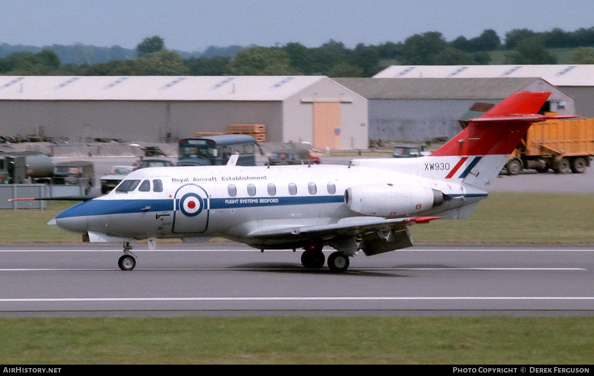 Aircraft Photo of XW930 | Hawker Siddeley HS-125-1B | UK - Air Force | AirHistory.net #618876
