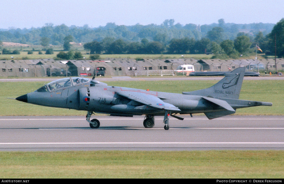Aircraft Photo of ZB605 | Hawker Siddeley Harrier T4N | UK - Navy | AirHistory.net #618881