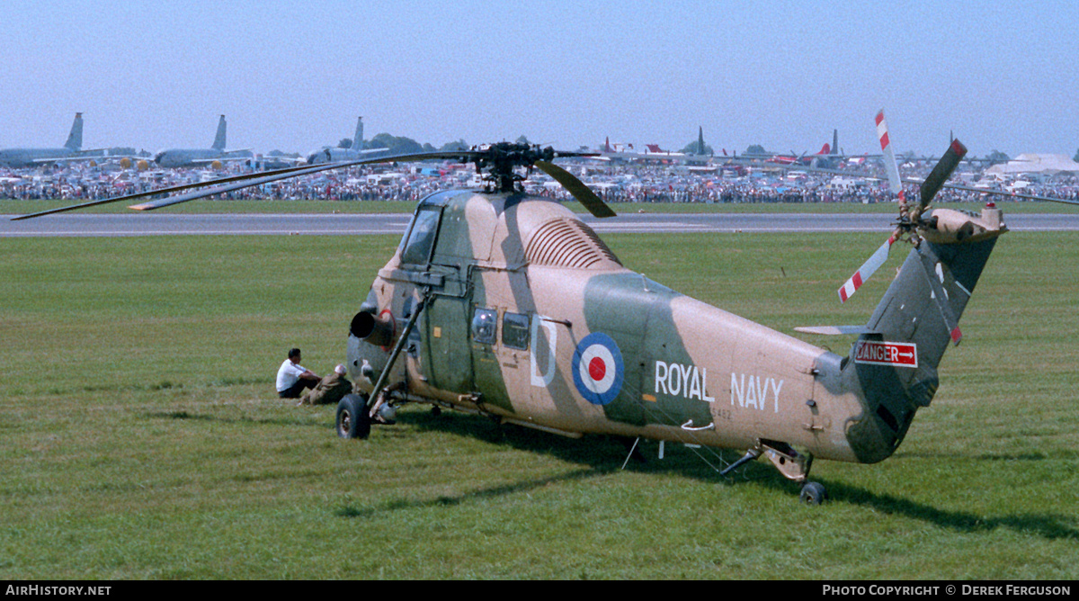 Aircraft Photo of XS482 | Westland WS-58 Wessex HU.5 | UK - Navy | AirHistory.net #618885