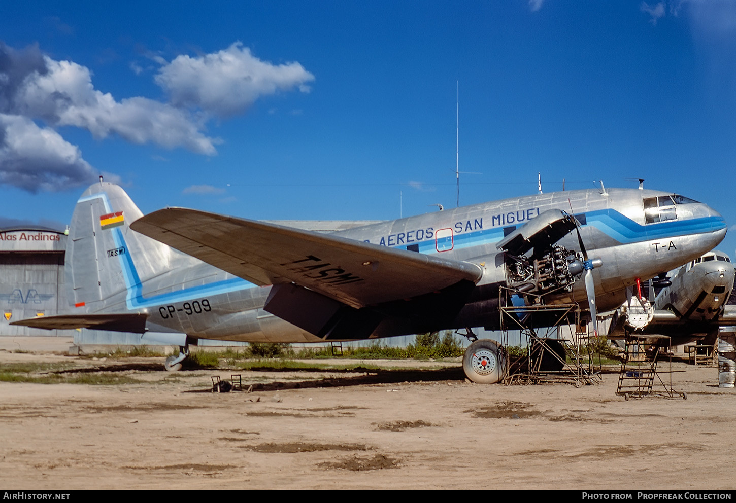 Aircraft Photo of CP-909 | Curtiss C-46F Commando | Trans Aéreos San Miguel - TASMI | AirHistory.net #618895