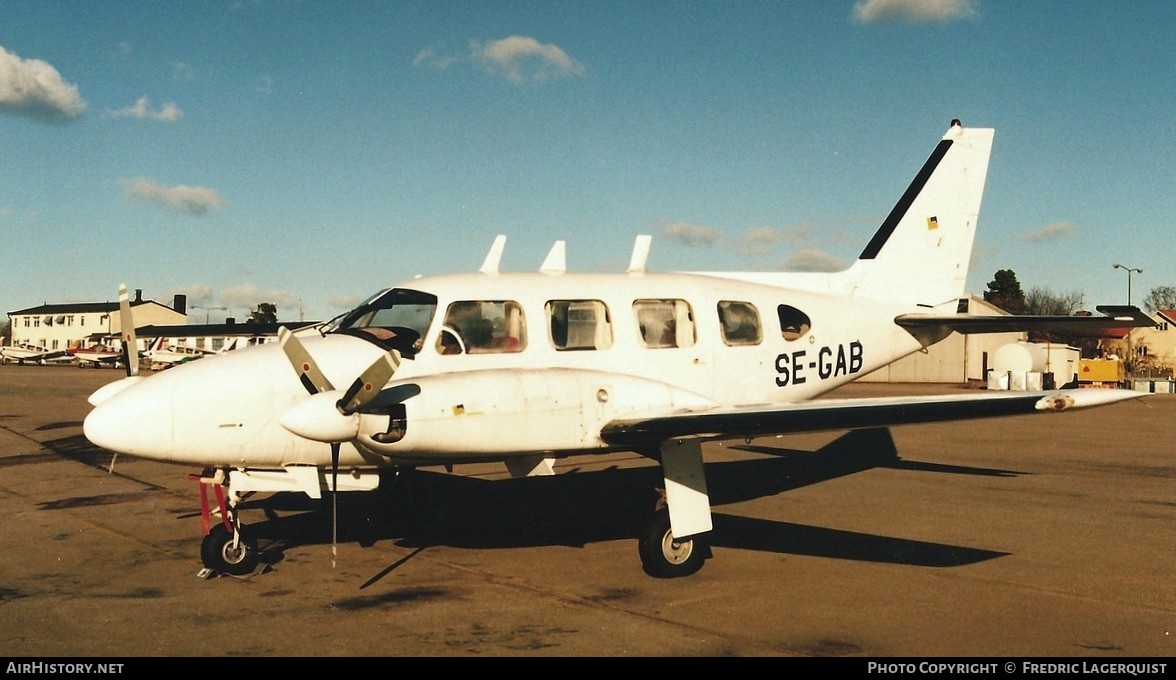 Aircraft Photo of SE-GAB | Piper PA-31-310 Navajo B | AirHistory.net #618898