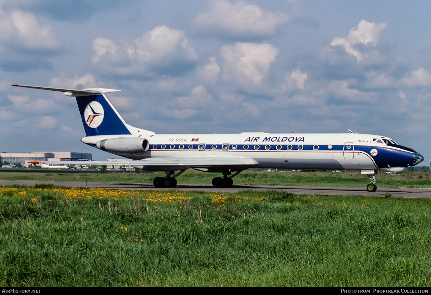 Aircraft Photo of ER-65036 | Tupolev Tu-134A-3 | Air Moldova | AirHistory.net #618899