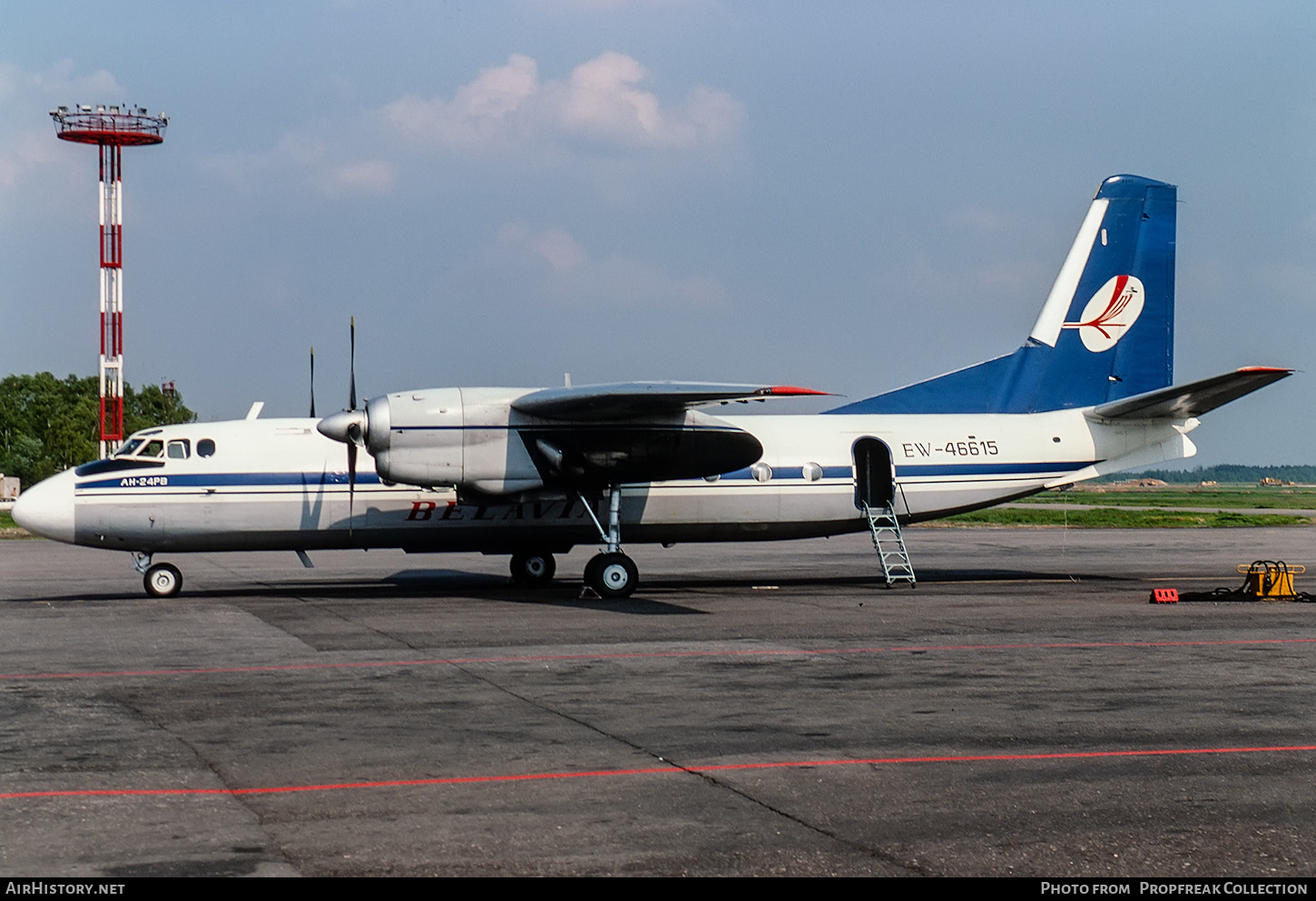 Aircraft Photo of EW-46615 | Antonov An-24RV | Belavia | AirHistory.net #618900