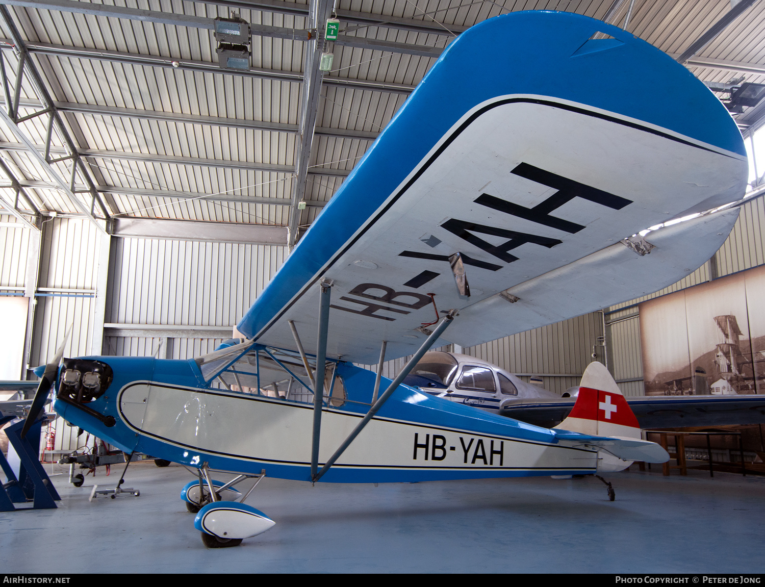 Aircraft Photo of HB-YAH | Luton LA-5 Major | AirHistory.net #618903