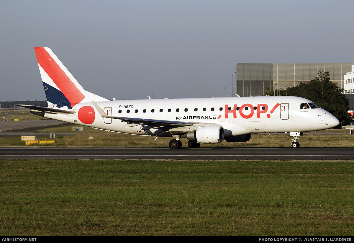 Aircraft Photo of F-HBXC | Embraer 170STD (ERJ-170-100STD) | Hop! | AirHistory.net #618979