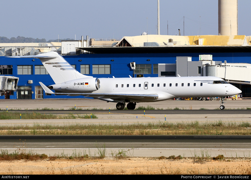 Aircraft Photo of D-AUWE | Bombardier Global Express (BD-700-1A10) | AirHistory.net #619031