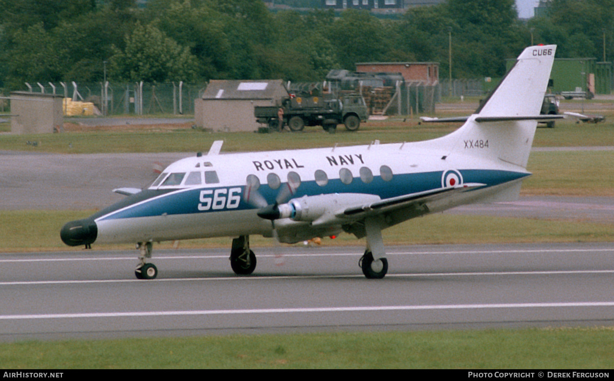 Aircraft Photo of XX484 | Scottish Aviation HP-137 Jetstream T2 | UK - Navy | AirHistory.net #619033
