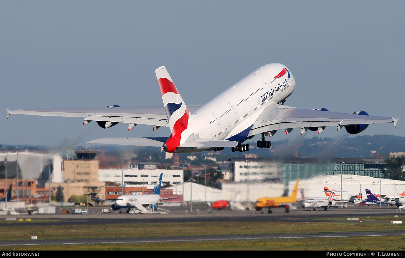 Aircraft Photo of G-XLEL | Airbus A380-841 | British Airways | AirHistory.net #619034