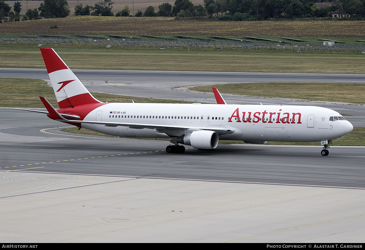 Aircraft Photo of OE-LAE | Boeing 767-3Z9/ER | Austrian Airlines | AirHistory.net #619040