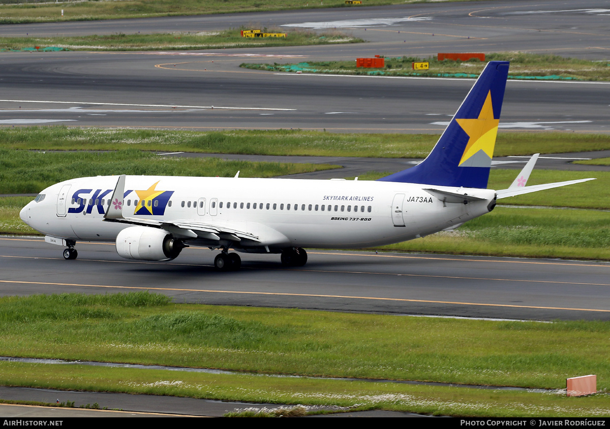 Aircraft Photo of JA73AA | Boeing 737-800 | Skymark Airlines | AirHistory.net #619042