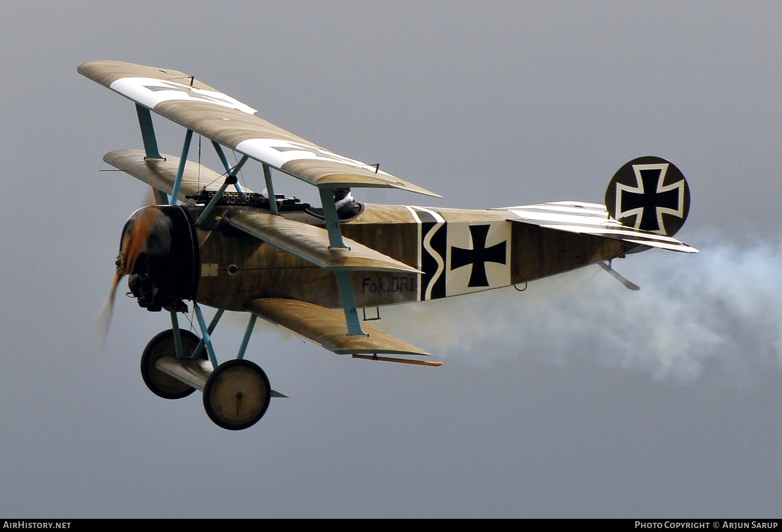 Aircraft Photo of SE-XXZ / 403/17 | Fokker Dr.1 (replica) | Germany - Air Force | AirHistory.net #619058