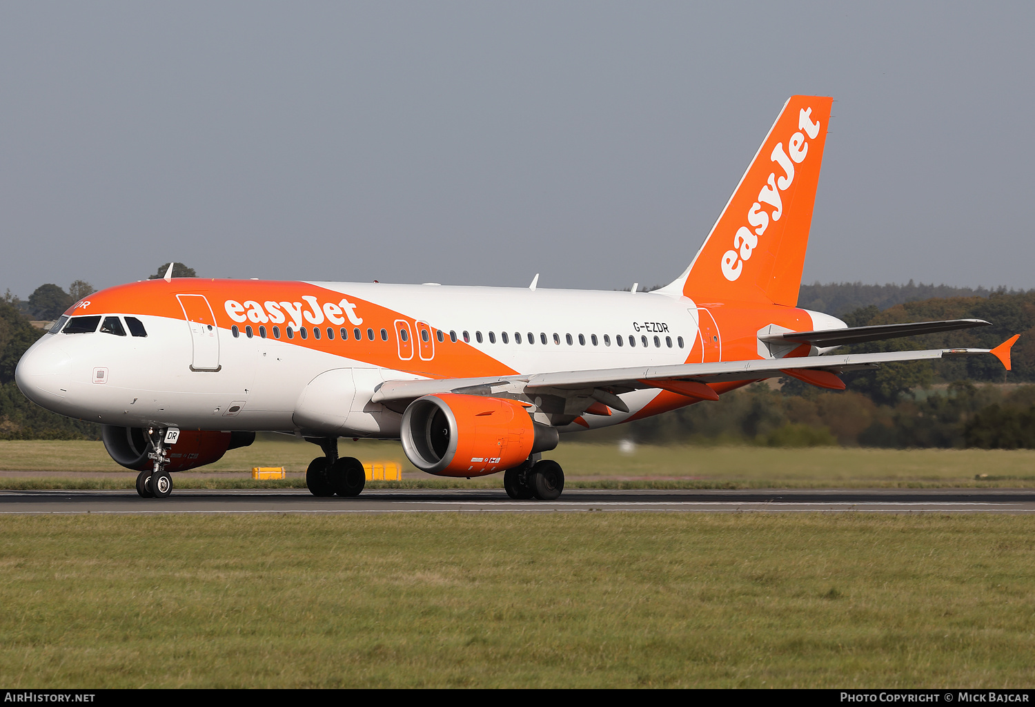 Aircraft Photo of G-EZDR | Airbus A319-111 | EasyJet | AirHistory.net #619067