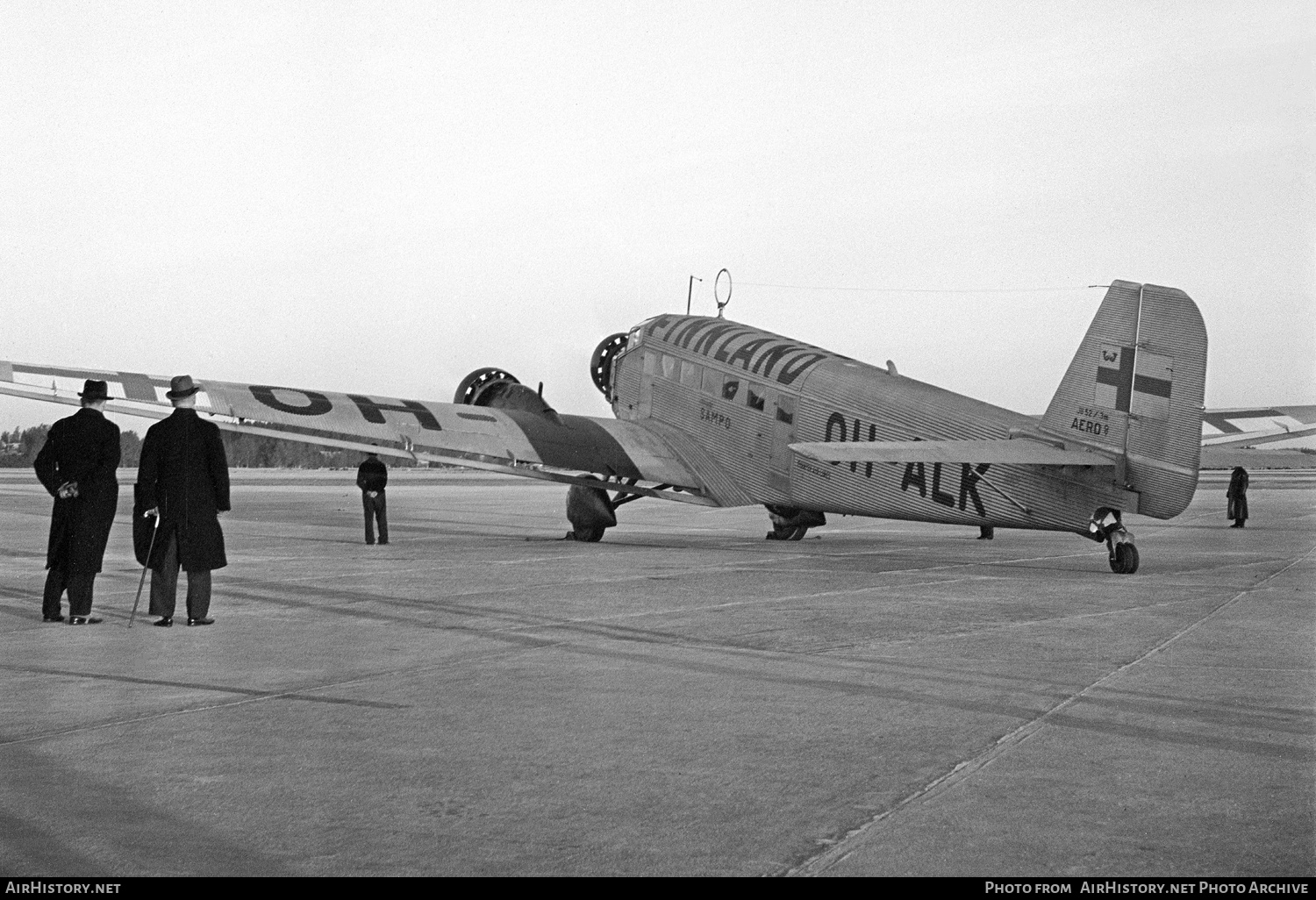 Aircraft Photo of OH-ALK | Junkers Ju 52/3m ci | Aero O/Y | AirHistory.net #619073