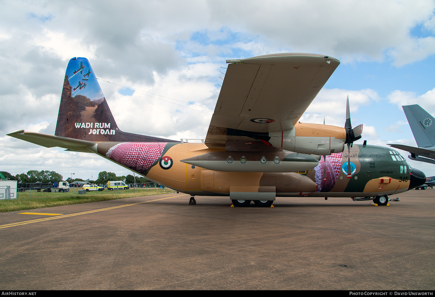 Aircraft Photo of 346 | Lockheed C-130H Hercules | Jordan - Air Force | AirHistory.net #619082