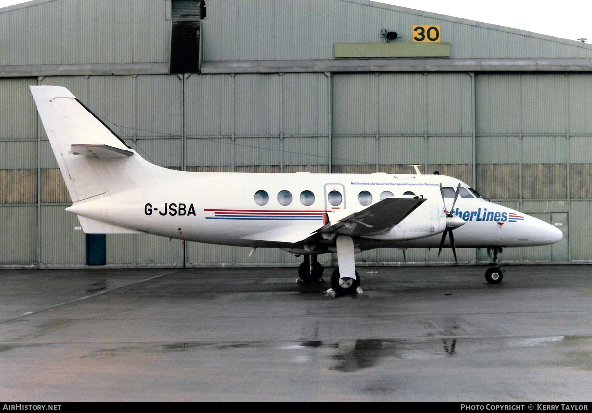 Aircraft Photo of G-JSBA | British Aerospace BAe-3101 Jetstream 31 | Netherlines | AirHistory.net #619102