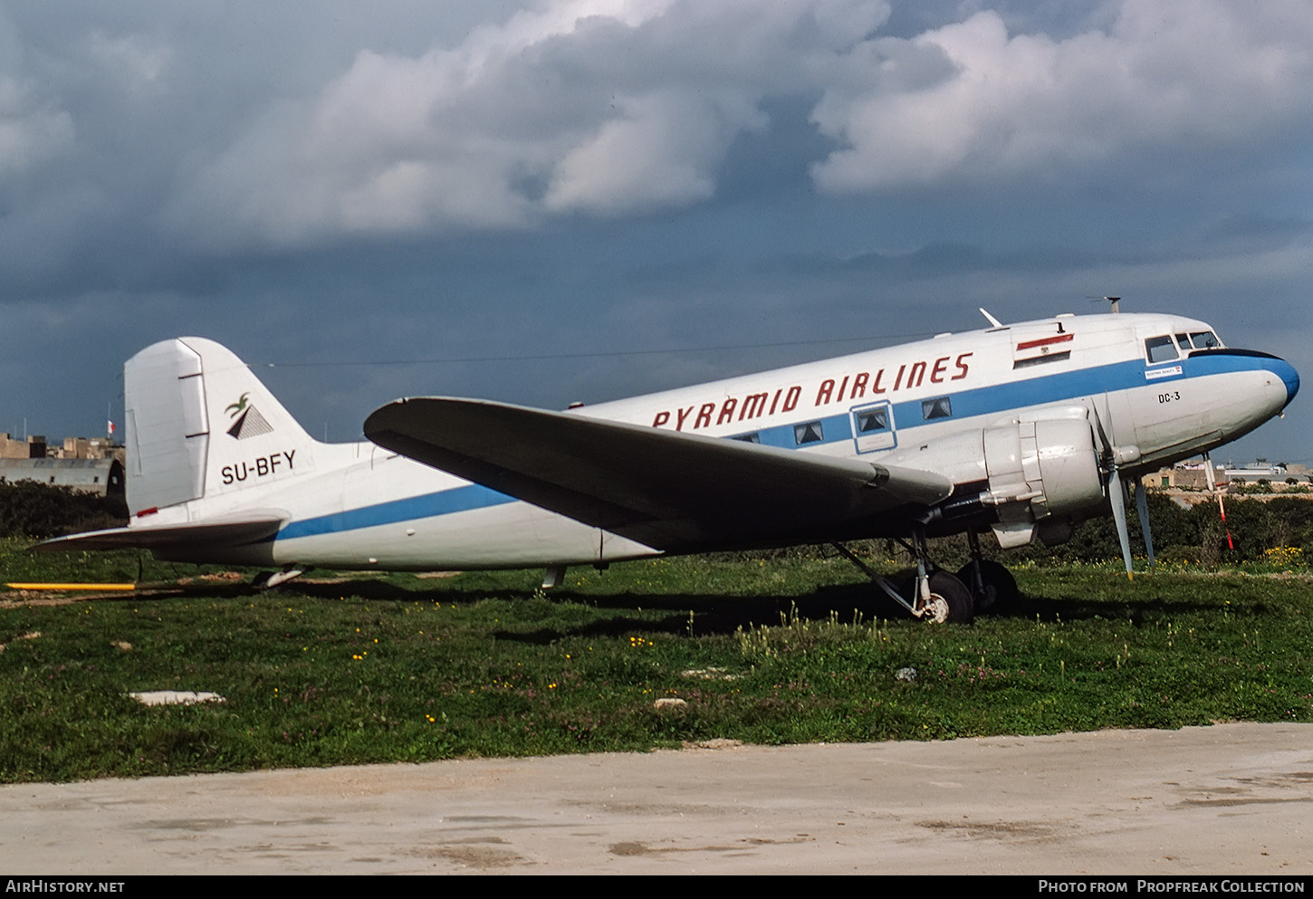 Aircraft Photo of SU-BFY | Douglas C-47A Skytrain | Pyramid Airlines | AirHistory.net #619119