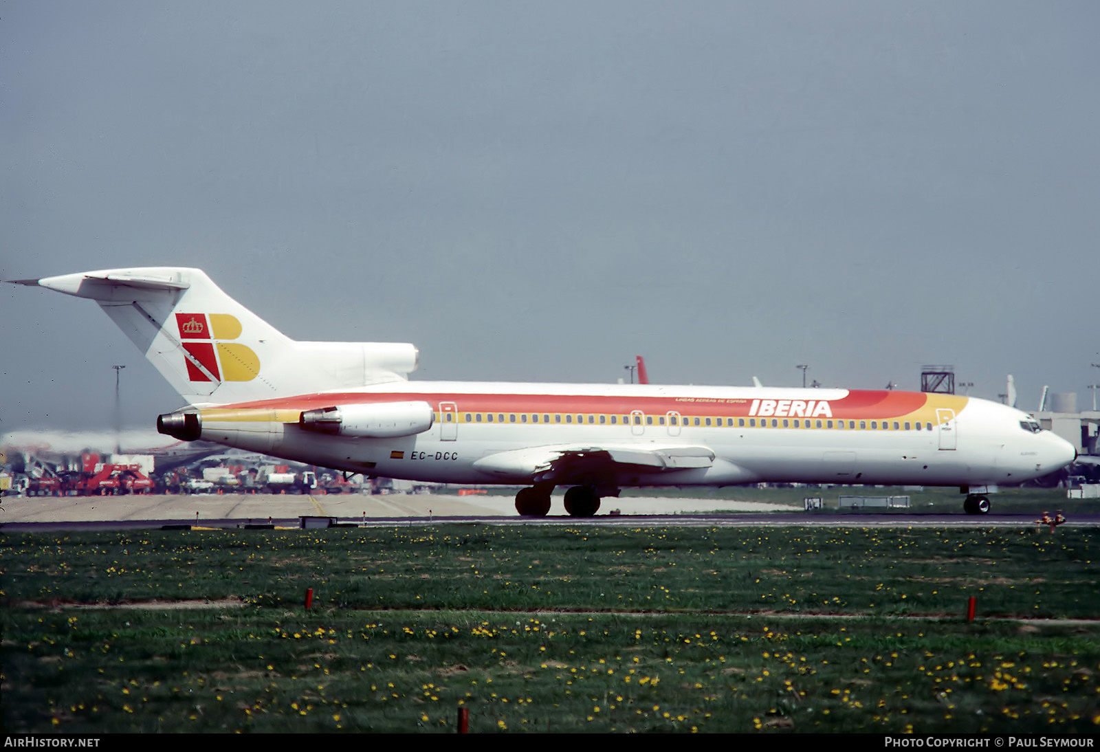 Aircraft Photo of EC-DCC | Boeing 727-256/Adv | Iberia | AirHistory.net #619121