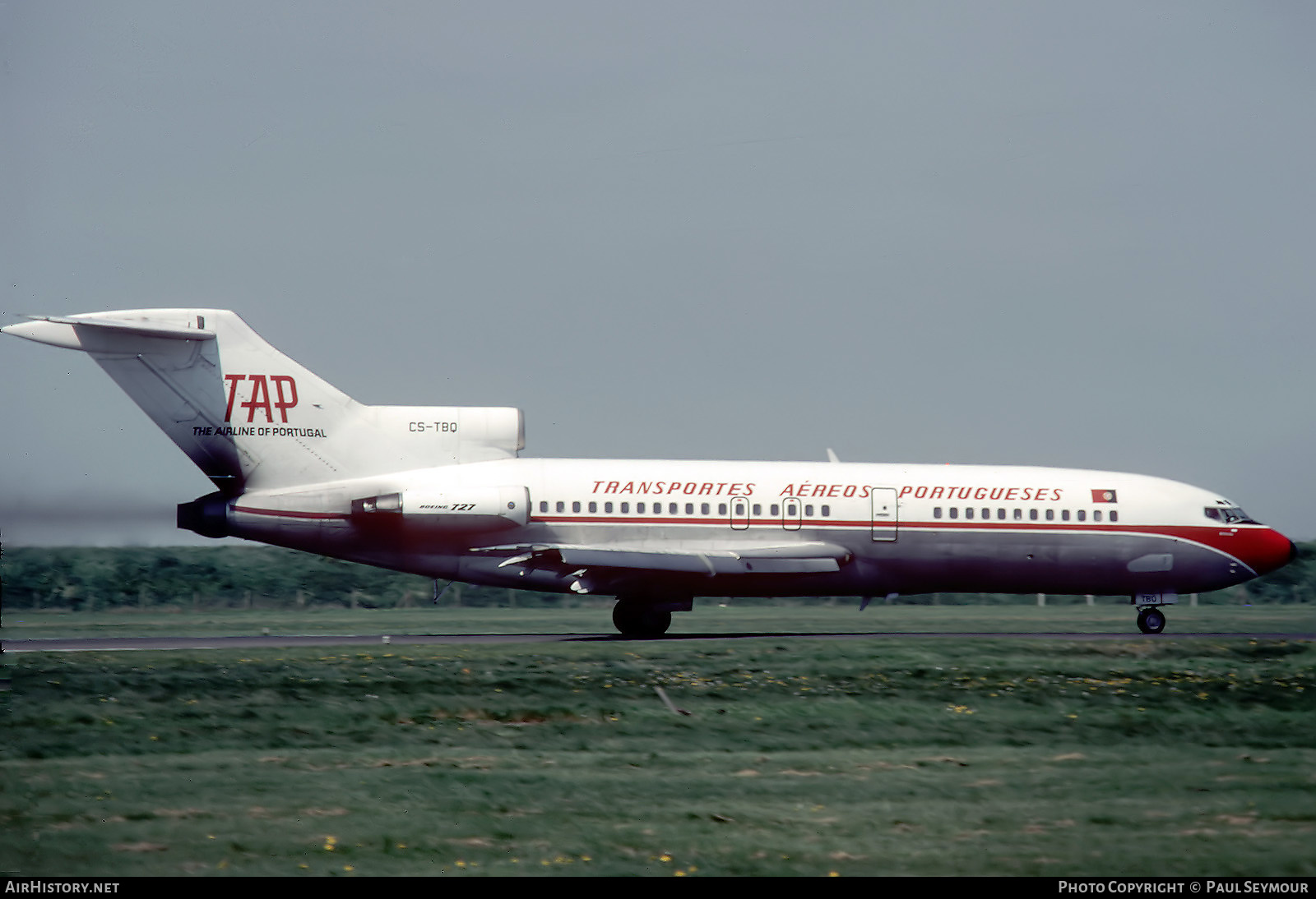 Aircraft Photo of CS-TBQ | Boeing 727-172C | TAP - Transportes Aéreos Portugueses | AirHistory.net #619125