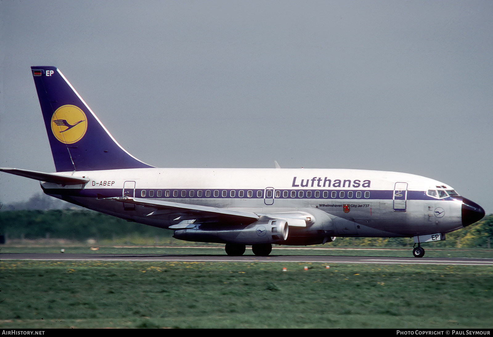 Aircraft Photo of D-ABEP | Boeing 737-130 | Lufthansa | AirHistory.net #619130