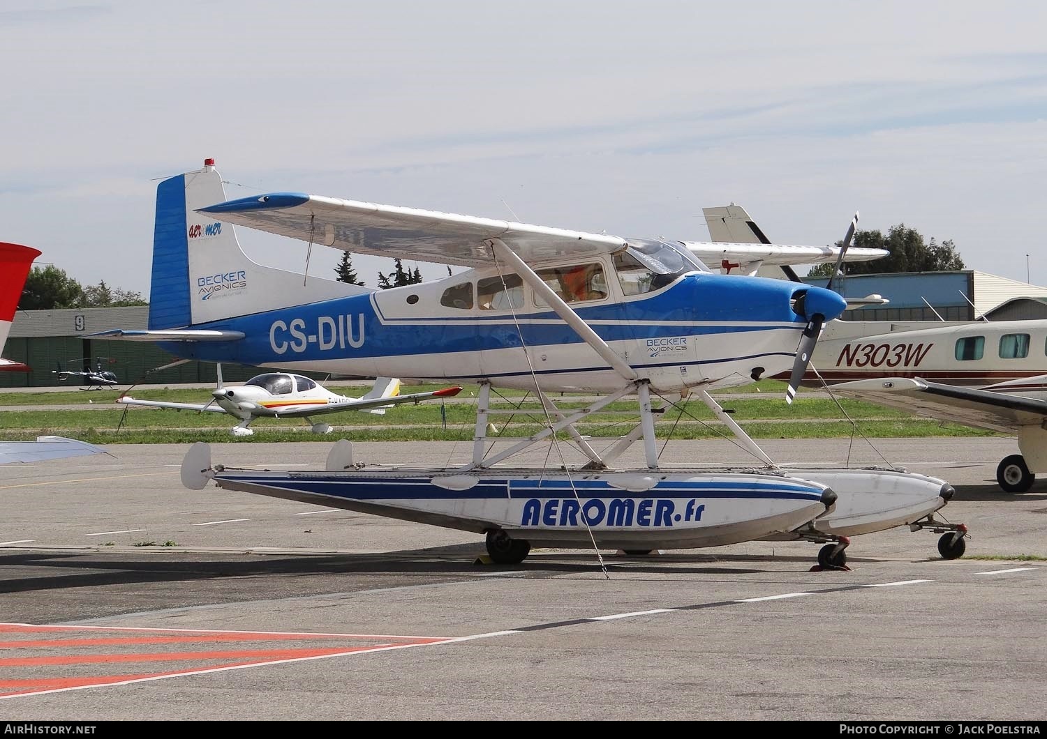 Aircraft Photo of CS-DIU | Cessna 185A Skywagon | Aeromer | AirHistory.net #619134