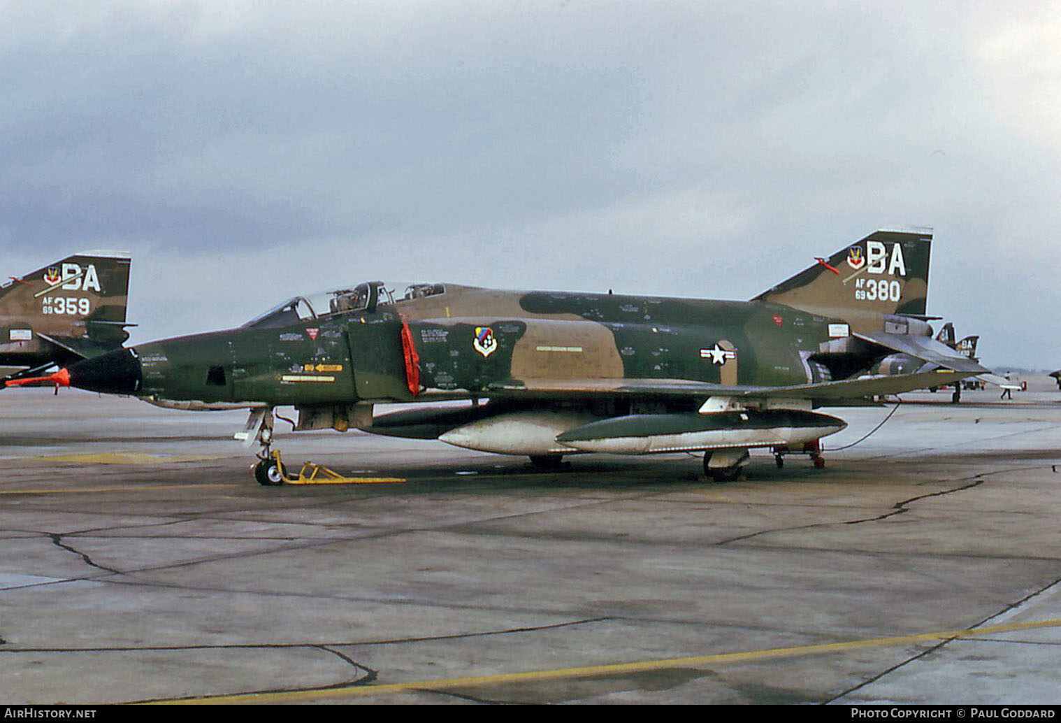 Aircraft Photo of 69-0380 / AF69-380 | McDonnell Douglas RF-4C Phantom II | USA - Air Force | AirHistory.net #619155
