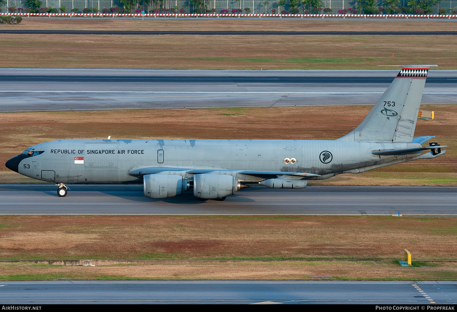 Aircraft Photo of 753 | Boeing KC-135R Stratotanker | Singapore - Air Force | AirHistory.net #619159