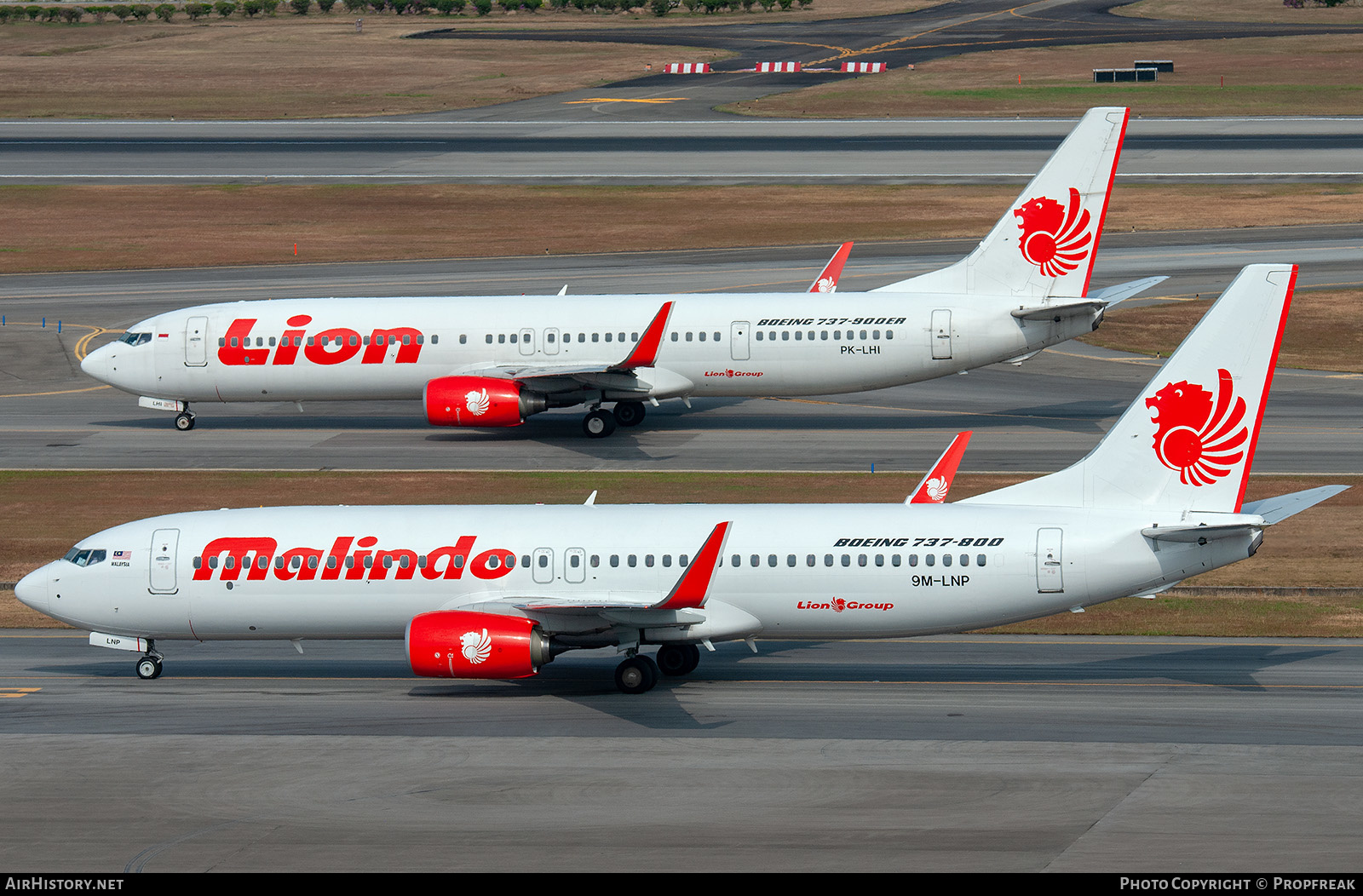 Aircraft Photo of 9M-LNP | Boeing 737-8GP | Malindo Air | AirHistory.net #619160
