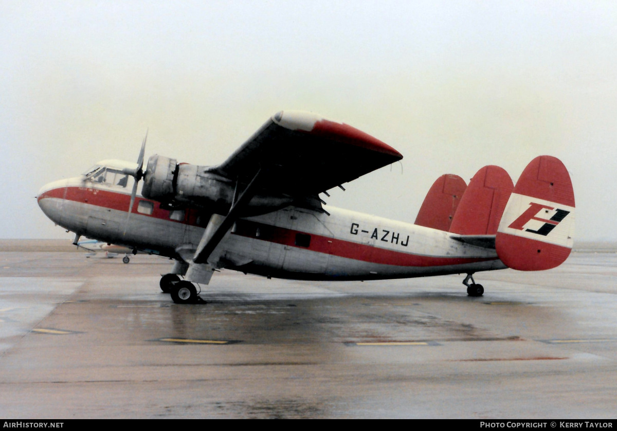 Aircraft Photo of G-AZHJ | Scottish Aviation Twin Pioneer Series 3 | F1 - Flight One | AirHistory.net #619163