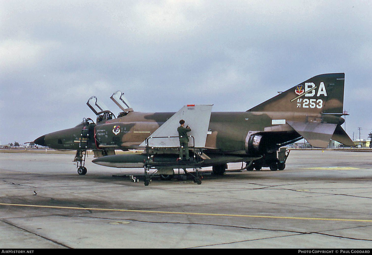 Aircraft Photo of 71-0253 / AF71-253 | McDonnell Douglas RF-4C Phantom II | USA - Air Force | AirHistory.net #619189