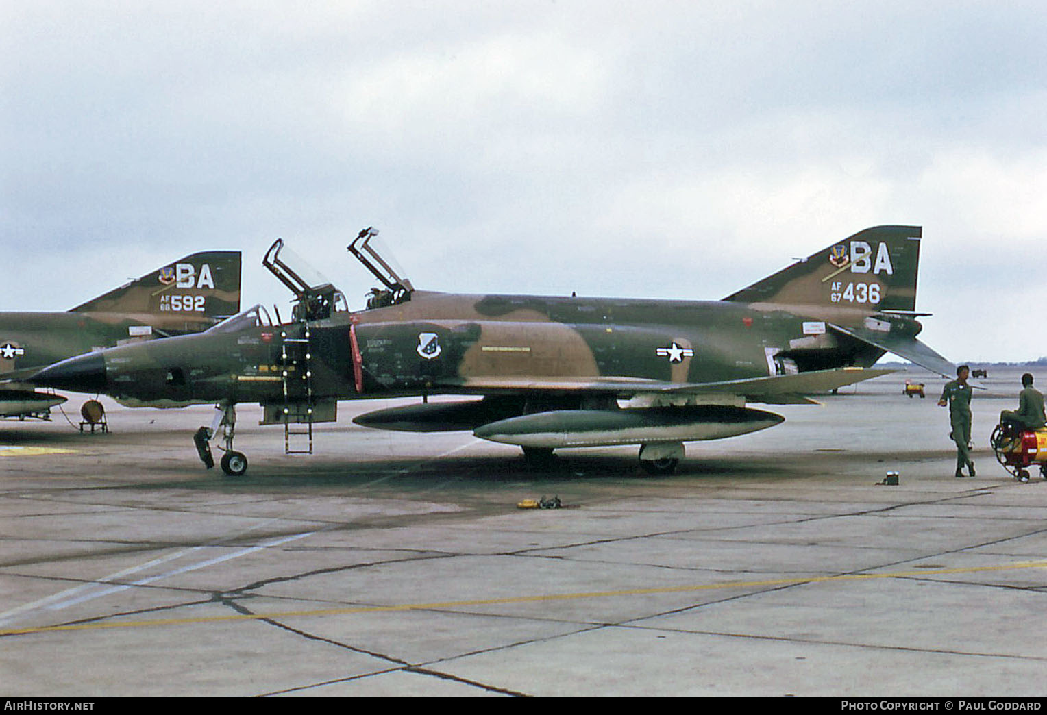 Aircraft Photo of 67-0436 / AF67-436 | McDonnell Douglas RF-4C Phantom II | USA - Air Force | AirHistory.net #619193