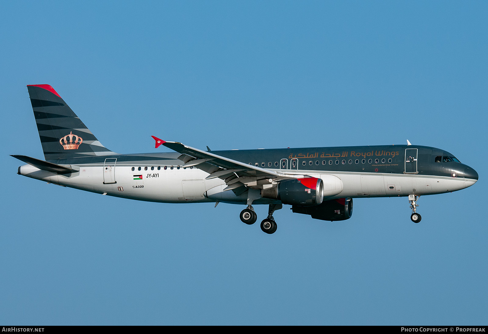 Aircraft Photo of JY-AYI | Airbus A320-212 | Royal Wings | AirHistory.net #619214