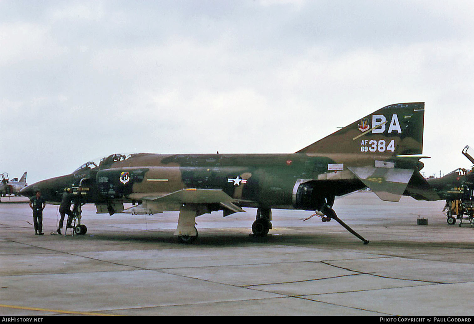 Aircraft Photo of 69-0384 / AF69-384 | McDonnell Douglas RF-4C Phantom II | USA - Air Force | AirHistory.net #619215