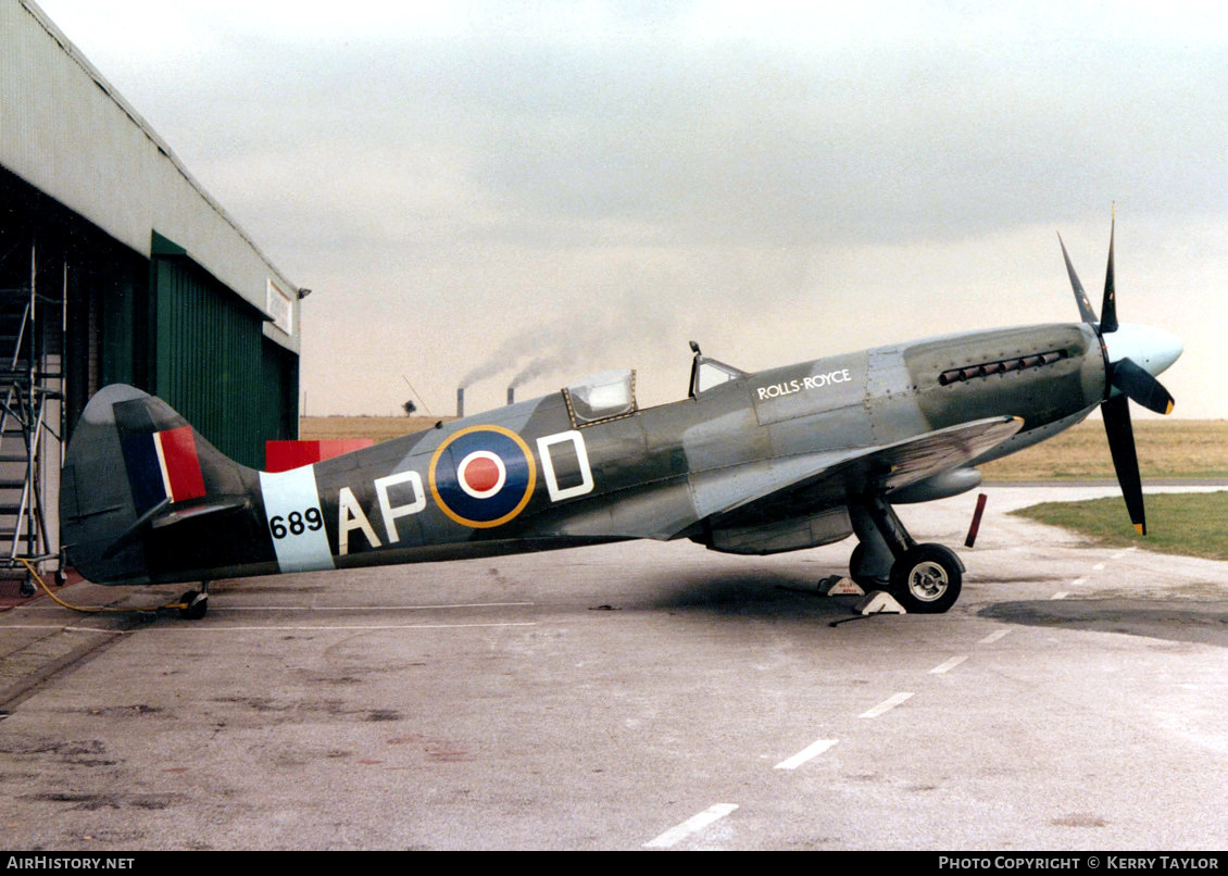 Aircraft Photo of G-ALGT / RM689 | Supermarine 379 Spitfire F14C | Rolls-Royce | UK - Air Force | AirHistory.net #619222