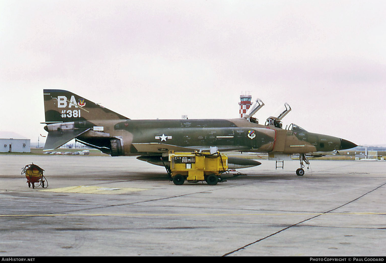 Aircraft Photo of 69-0381 / AF69-381 | McDonnell Douglas RF-4C Phantom II | USA - Air Force | AirHistory.net #619230