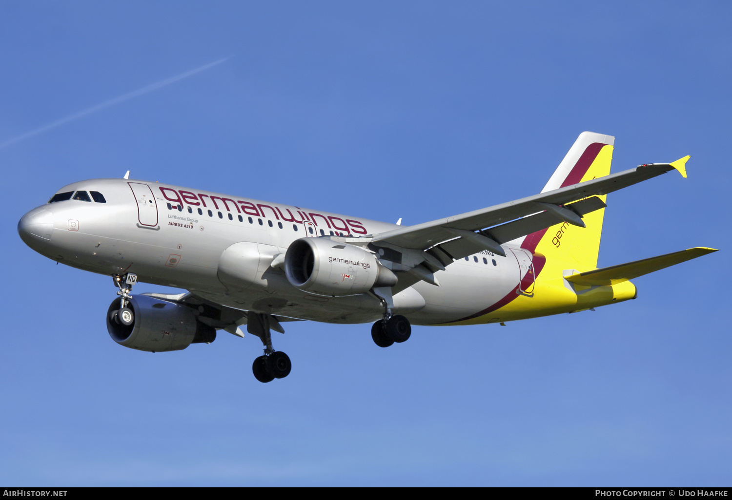 Aircraft Photo of D-AKNQ | Airbus A319-112 | Germanwings | AirHistory.net #619248
