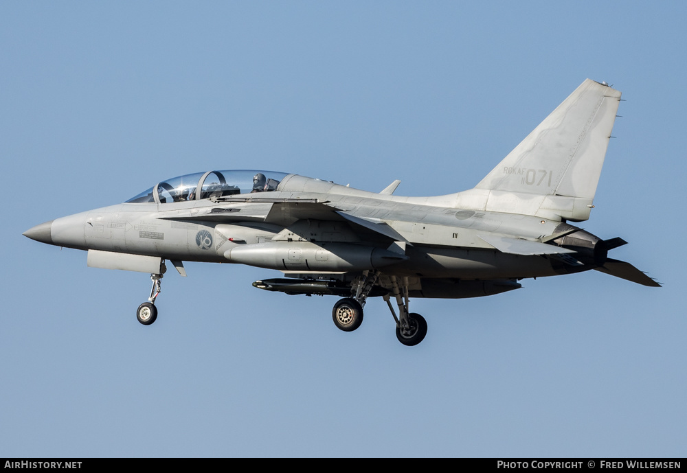 Aircraft Photo of 11-071 | Korea Aerospace TA-50 Golden Eagle | South Korea - Air Force | AirHistory.net #619269