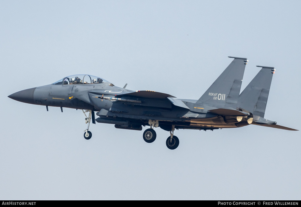 Aircraft Photo of 02-011 | Boeing F-15K Slam Eagle | South Korea - Air Force | AirHistory.net #619287