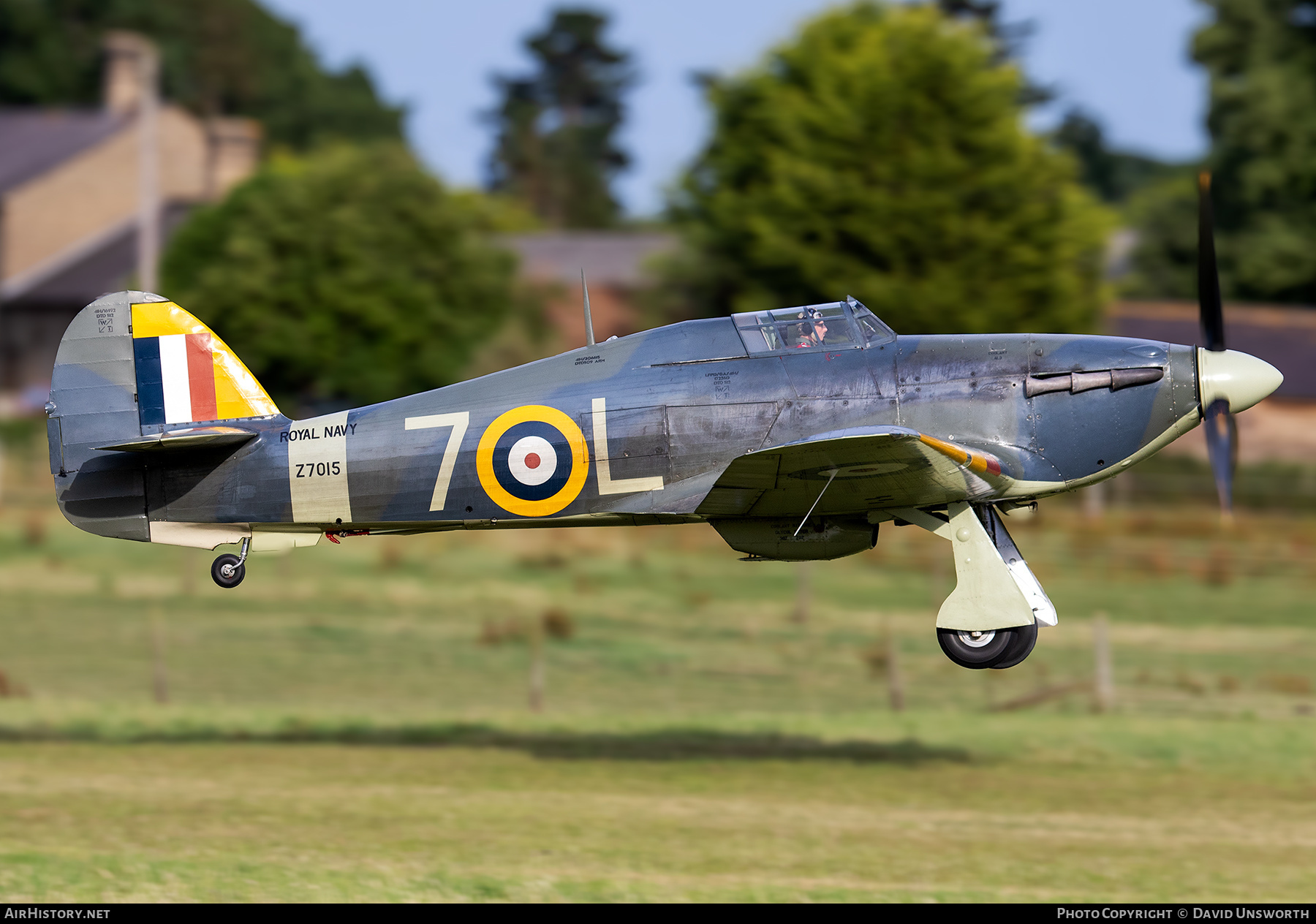 Aircraft Photo of G-BKTH / Z7015 | Hawker Sea Hurricane Mk1B | UK - Navy | AirHistory.net #619293