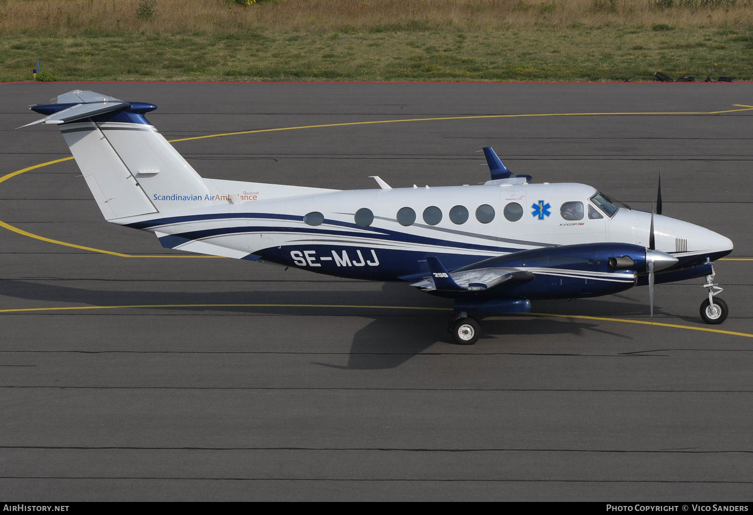 Aircraft Photo of SE-MJJ | Beechcraft B200GT Super King Air | Scandinavian Air Ambulance - SAA | AirHistory.net #619297