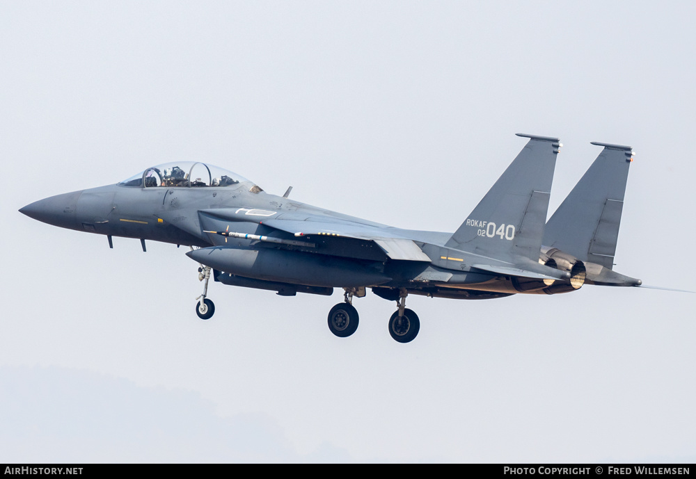 Aircraft Photo of 02-040 | Boeing F-15K Slam Eagle | South Korea - Air Force | AirHistory.net #619299