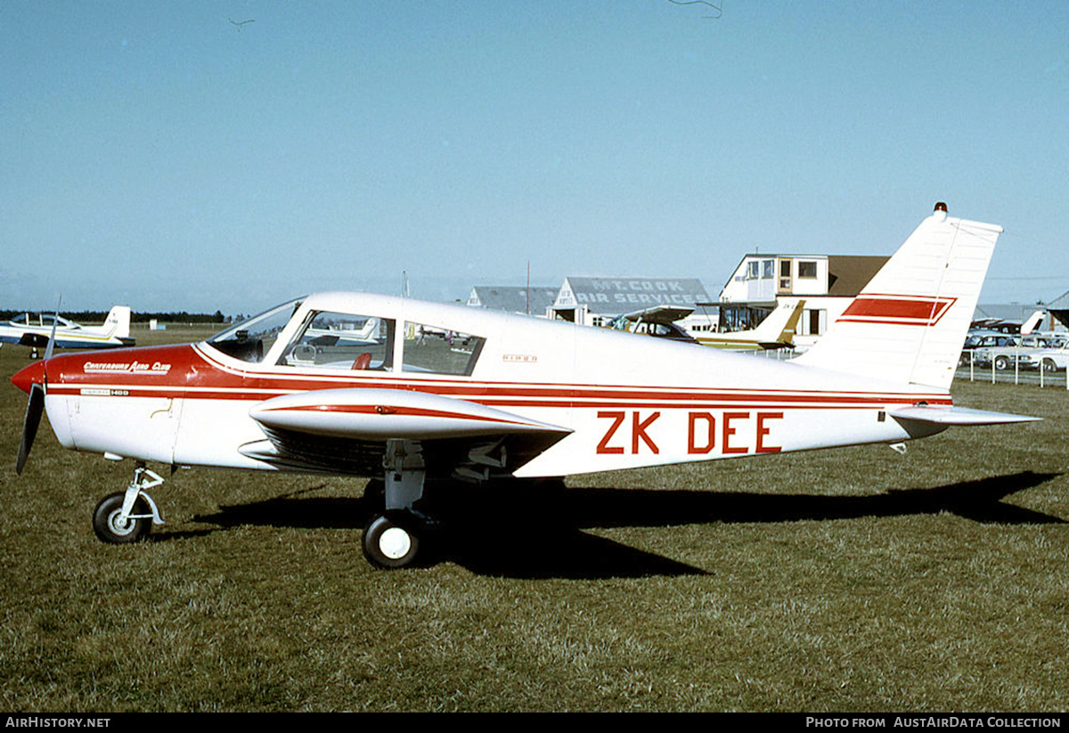 Aircraft Photo of ZK-DEE | Piper PA-28-140 Cherokee D | Canterbury Aero Club | AirHistory.net #619310